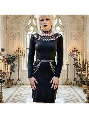 Together Women's Black Dress